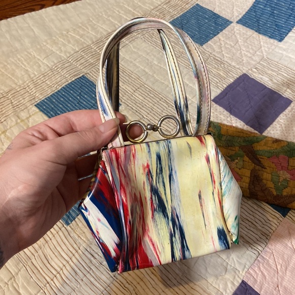 Lot of three small vintage bags, 1930s-1950s - Picture 4 of 12